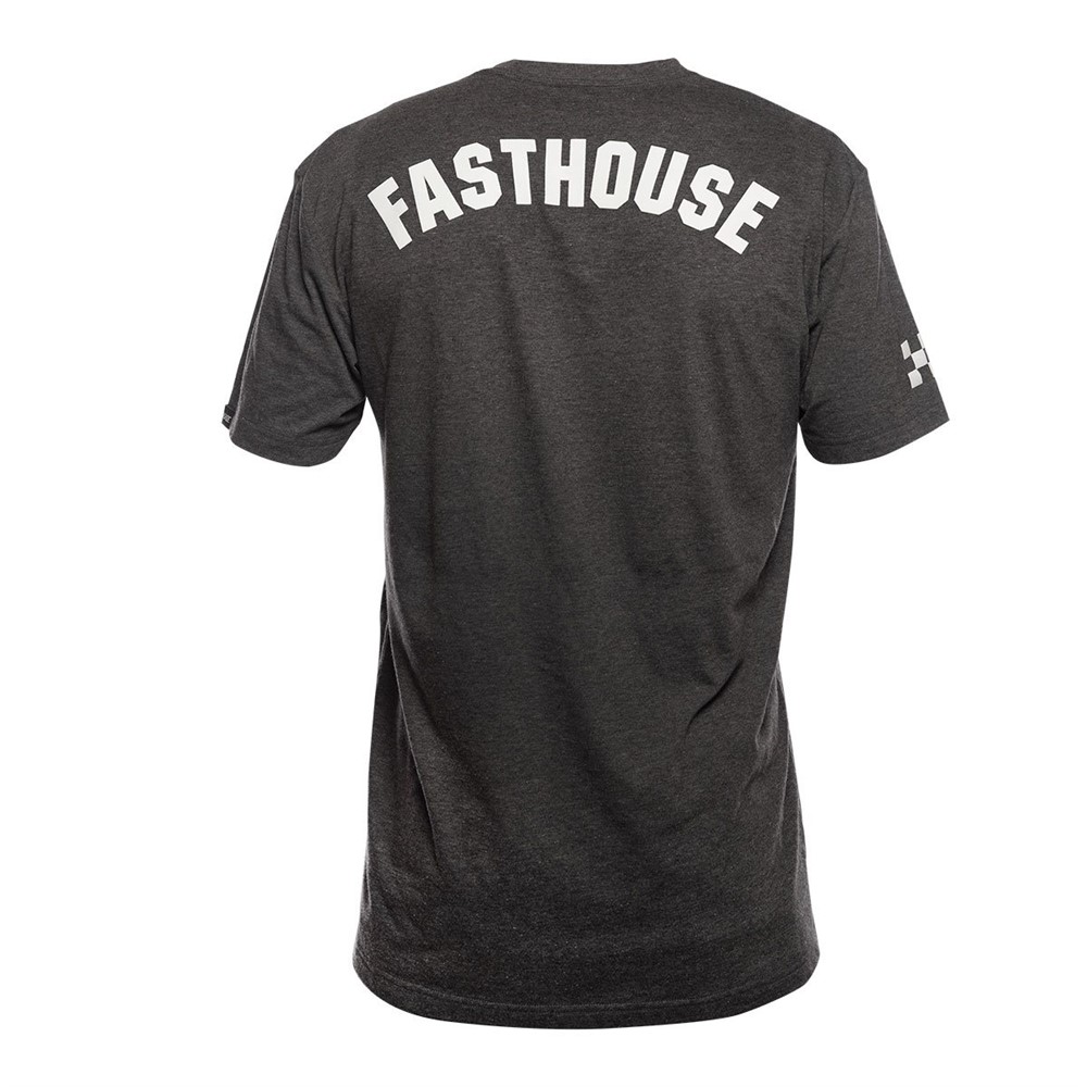 Fasthouse Dart Tech Tee Dark Heather Grey - Image 2