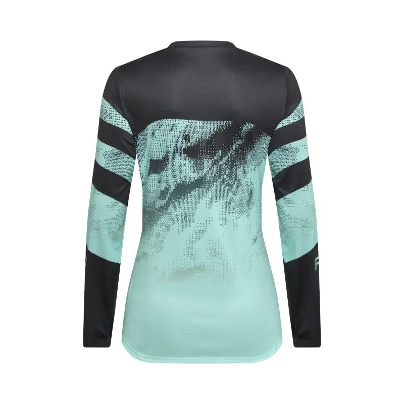 Fox Womens Ranger LS Jersey Kairos Turquiose