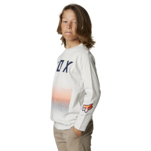 Fox FGMNT Long Sleeve Tee Youth Light Grey - Image 2