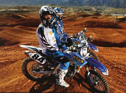 SIDE #PLATE YZF250/450 14 WHT - Image 2