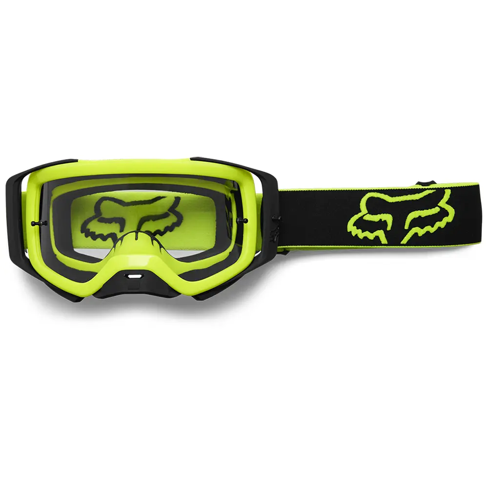Fox Airspace Xpozr Motocross Goggles Flo Yellow
