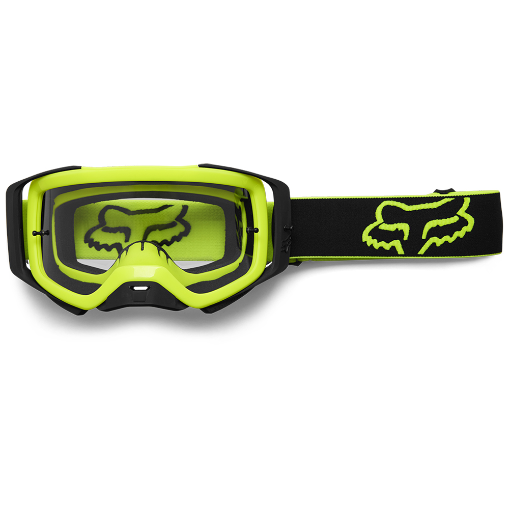 Fox Airspace Xpozr Motocross Goggles Flo Yellow - Image 1
