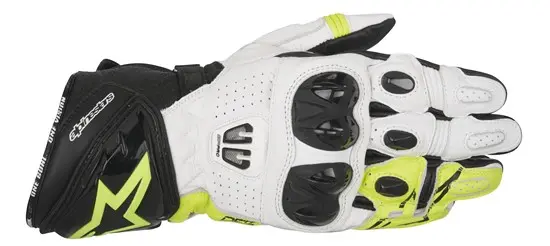 Gloves Alpinestars GP Pro R2 Black/White/Yellow