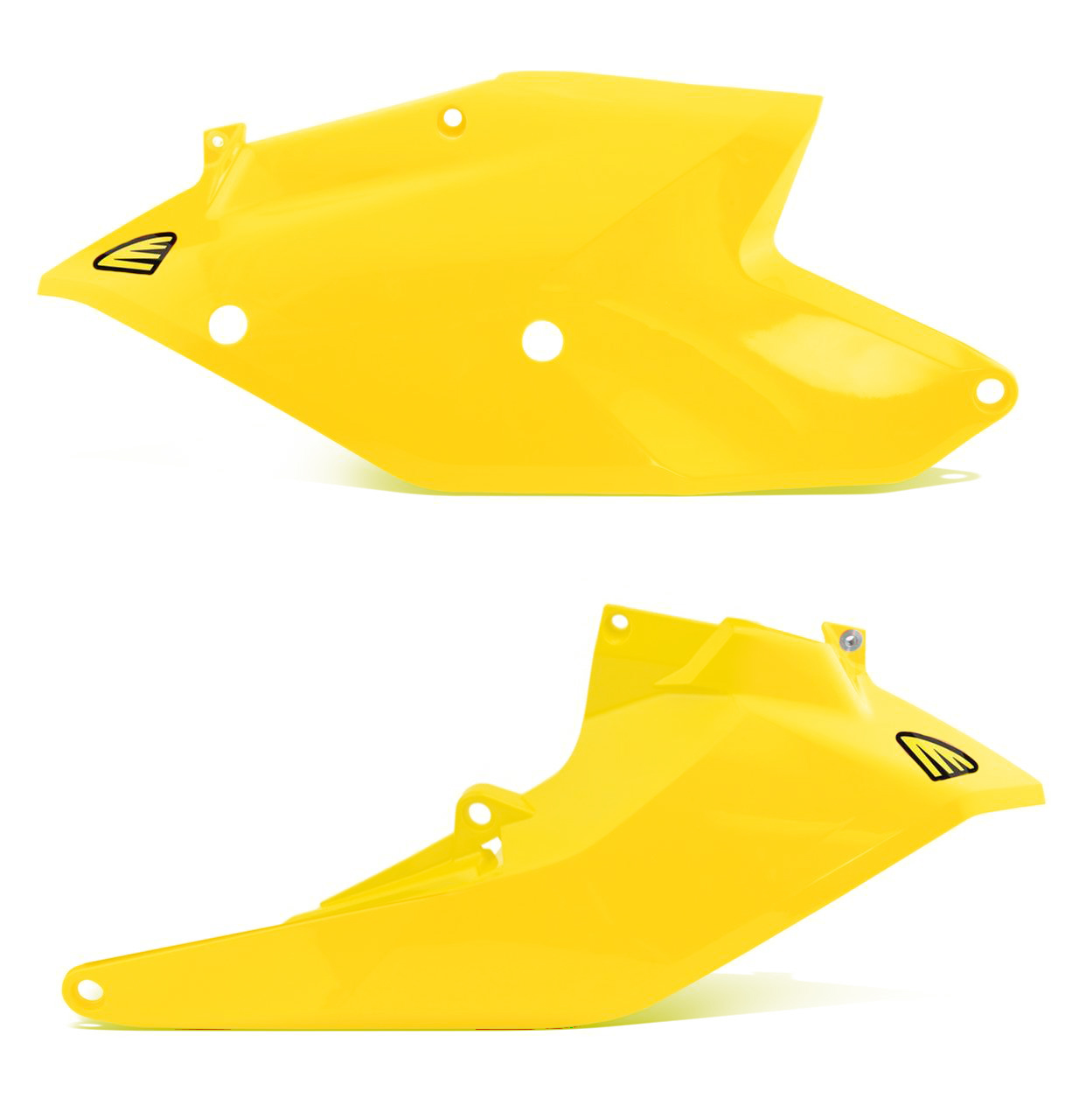 2019-2020 KTM SXF/XCF/ SX/XC SIDE NUMBER PANEL FLO YELLOW - Image 1