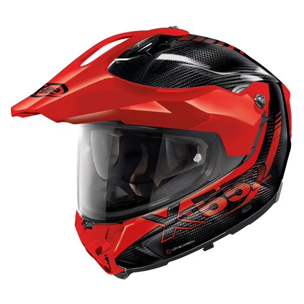 X-Lite X552 Hilside Adventure Helmet Black/Red