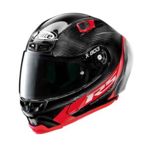 HELMET X803RS ULTRA CARBON HOT LAP CARBON/RED X-LARGE - Image 6
