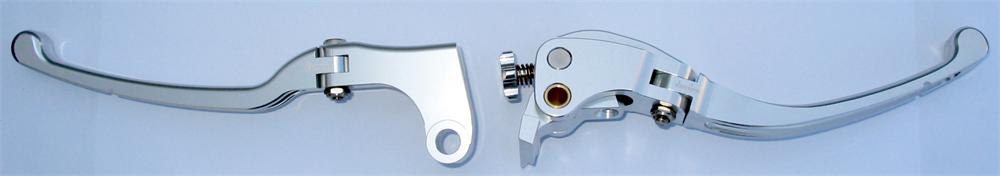 CNC LEVER BLADE PAIR L & R YAMAHA YZF R1 98-09 - SILVER - NLA - Image 1