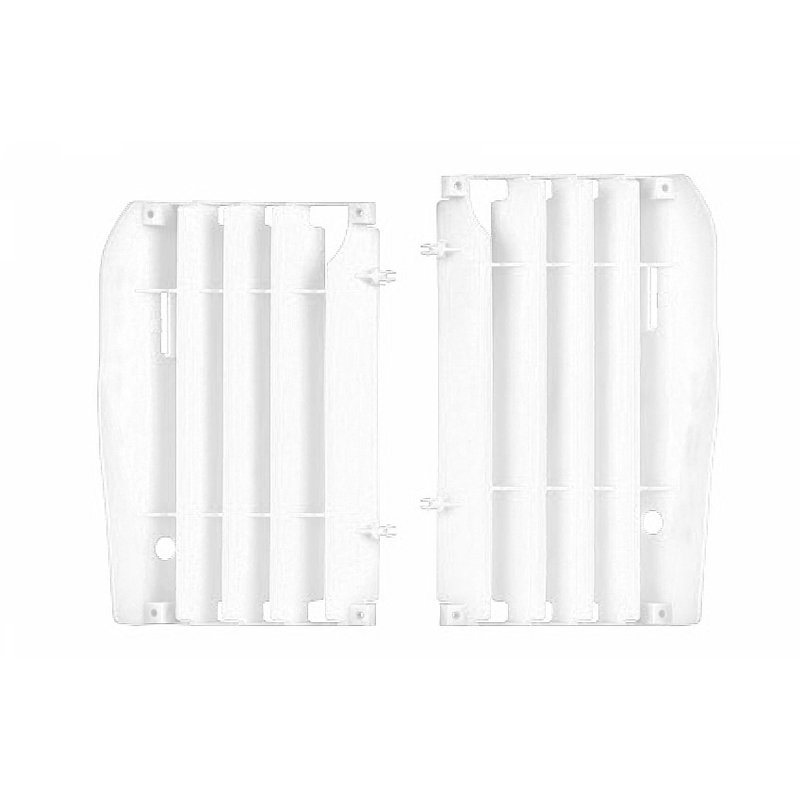 RADIATOR LOUVERS HON CRF250R 10-13 WHT - Image 1