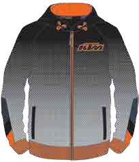 Hoody KTM Faded Sports Zip - Image 1