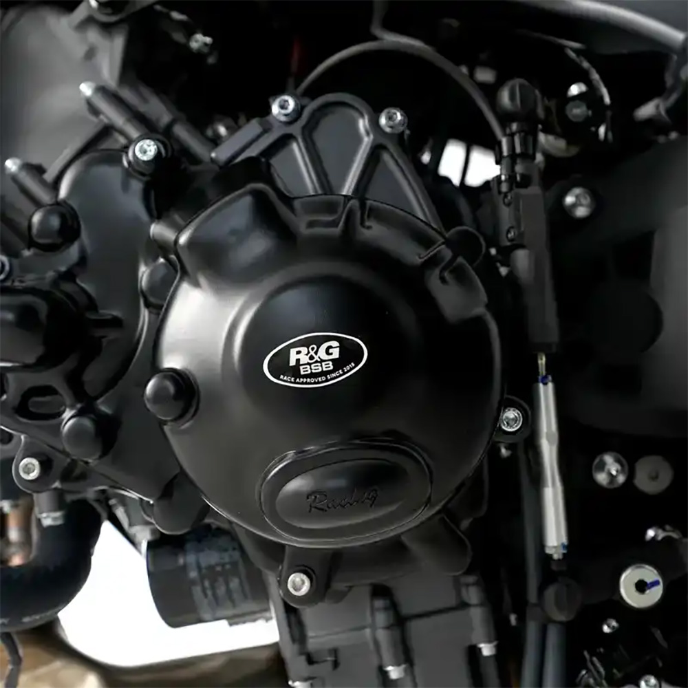Engine Case Cover Kit Yamaha XSR900 22-/XSR900 GP24- & YZF-R9 25- Black R&G - Image 1