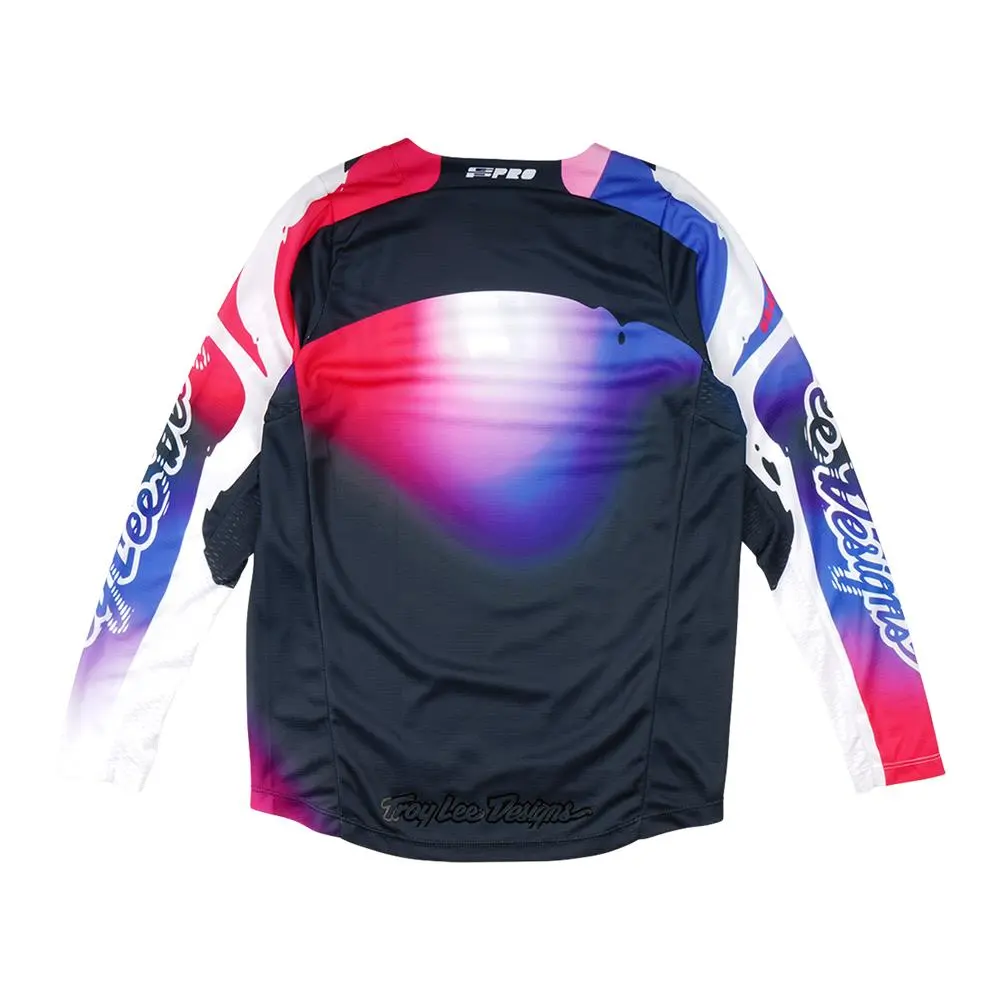 Troy Lee Designs GP Pro Drip Motocross Jersey Youth Black/Purple