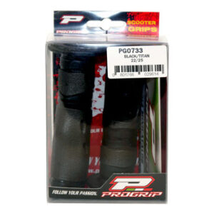 *Scooter Black/Blue grips Progrip 22/25mm 125mm            [C] - Image 5