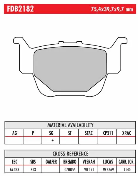 FERODO BRAKE BPADS