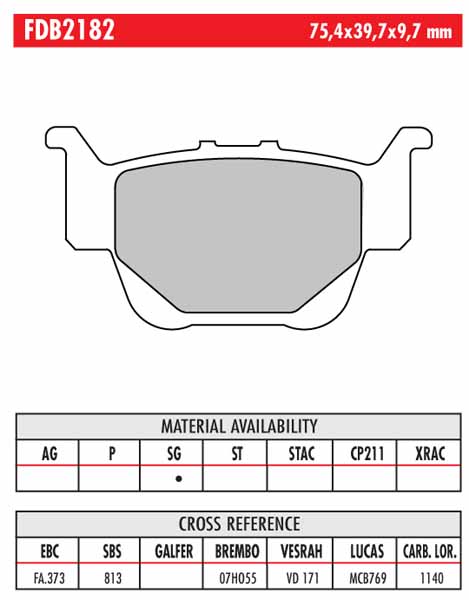 FERODO BRAKE BPADS - Image 124