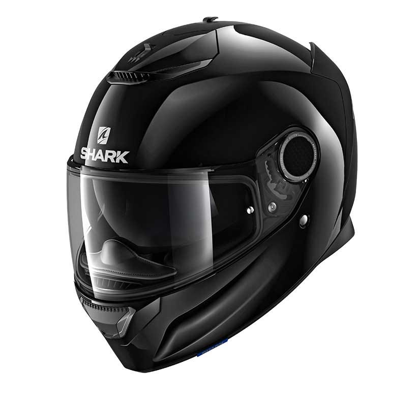 Shark Spartan Road Helmet Black - Image 1