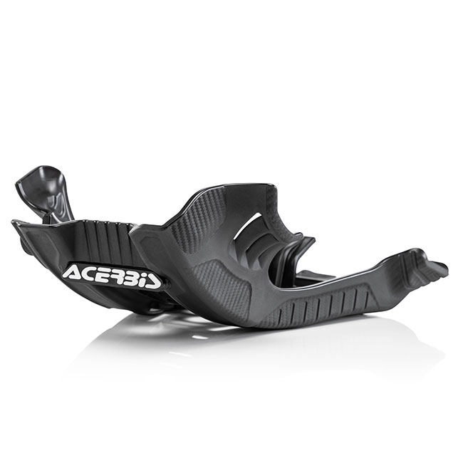 Skid Plate Yamaha YZ125 2006-23 Black/White Acerbis [A] - Image 1