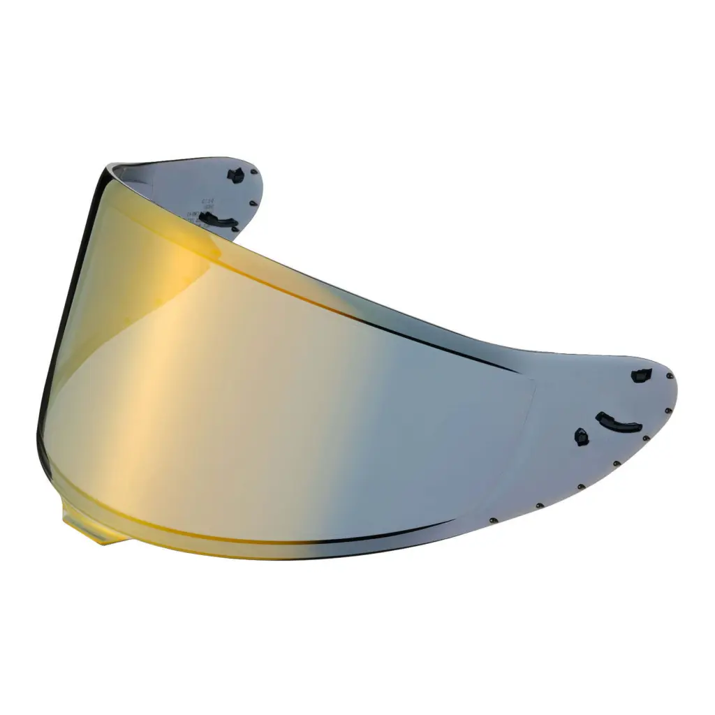 Shoei Visor NXR2 X-SPR Pro CWR-F2 Spectra Gold E6 Flat with Pin