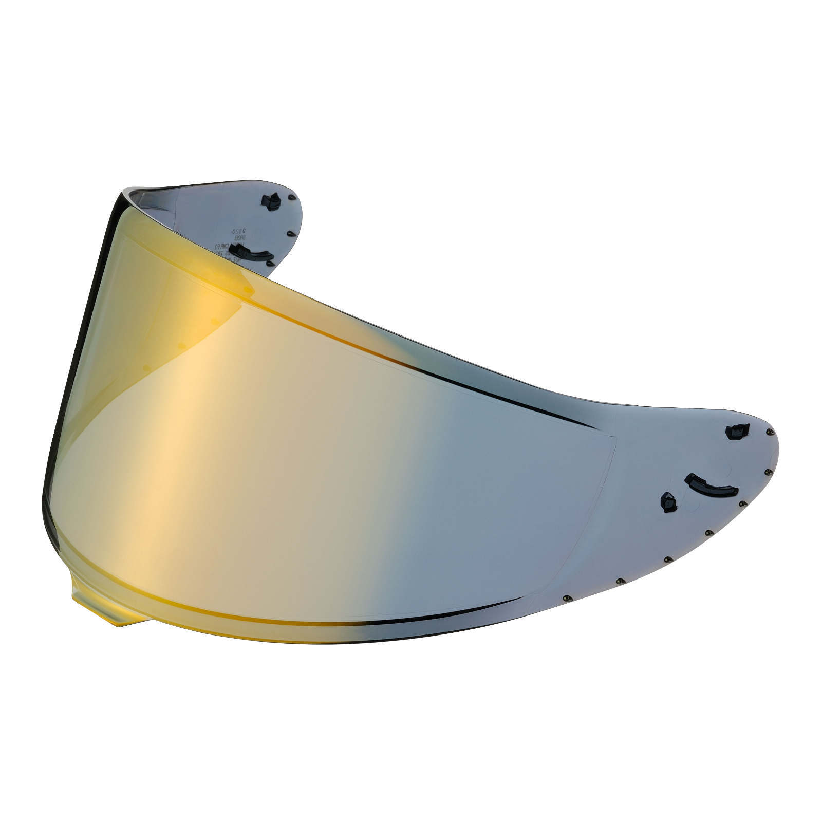 Shoei Visor NXR2 X-SPR Pro CWR-F2 Spectra Gold E6 Flat with Pin - Image 1