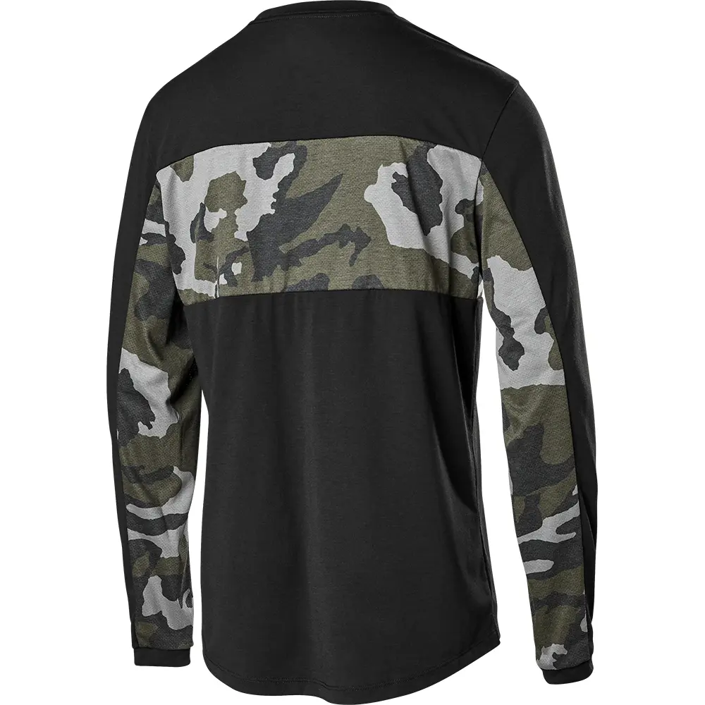 Jersey FoxHead Ranger DR LS Green Camo