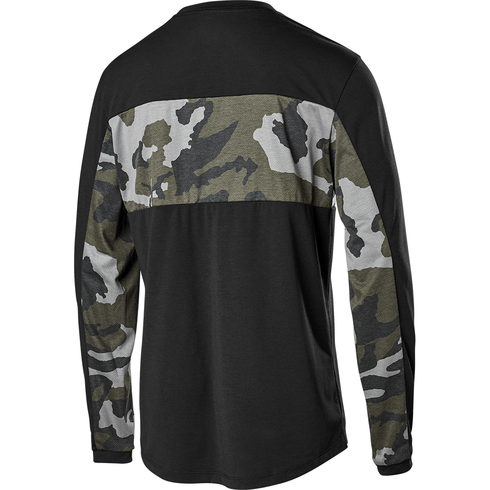 Jersey FoxHead Ranger DR LS Green Camo - Image 2