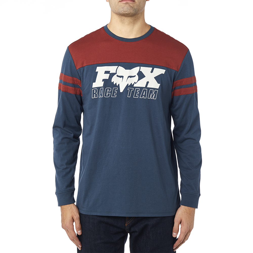 Long Sleeve Fox Race Team Airline Navy/Red - Image 1