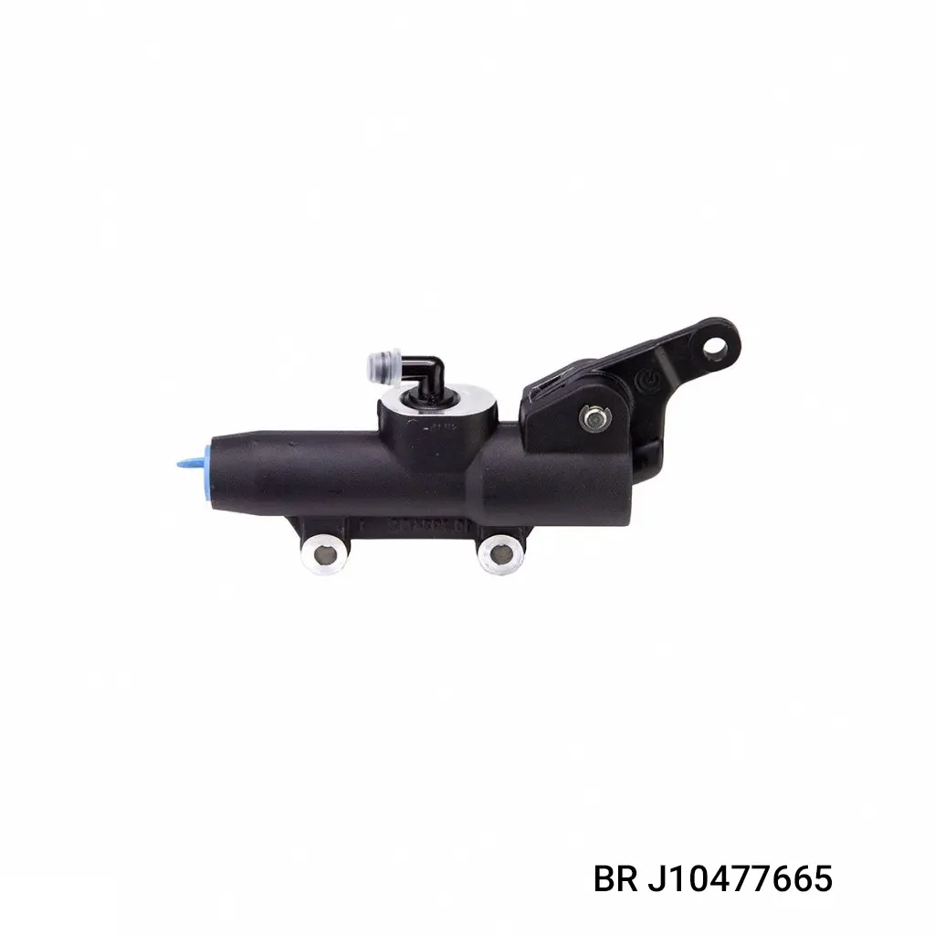 REAR M/CYL BLACK PS16 / 50 CENTRES / END INLET PLUNGER LEVER