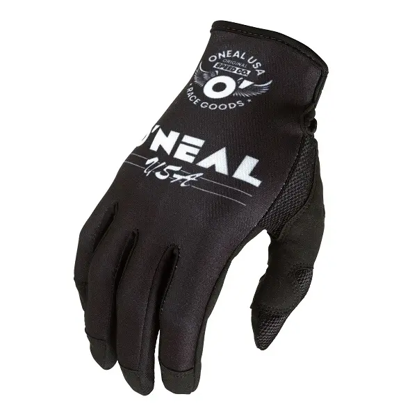 Motocross Gloves Oneal Bullet Black/White