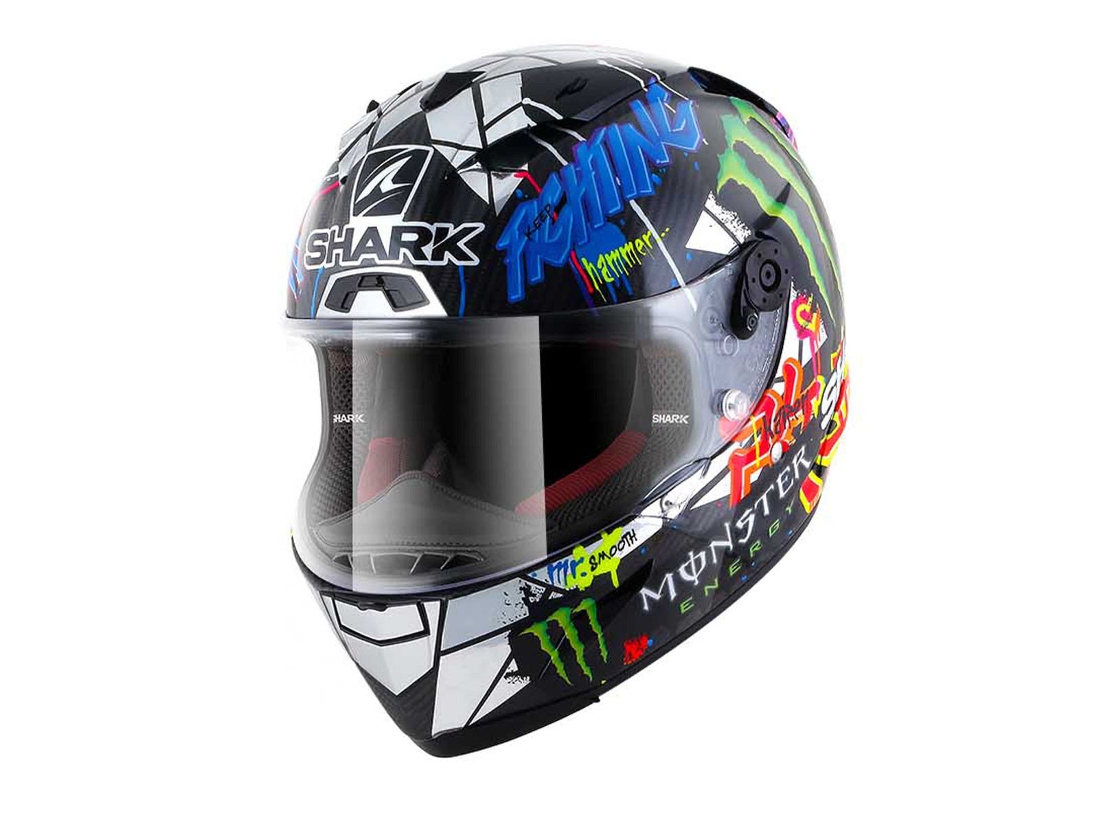 Shark Race R Pro Carbon Rep Road Helmet Lorenzo Catalun - Image 1