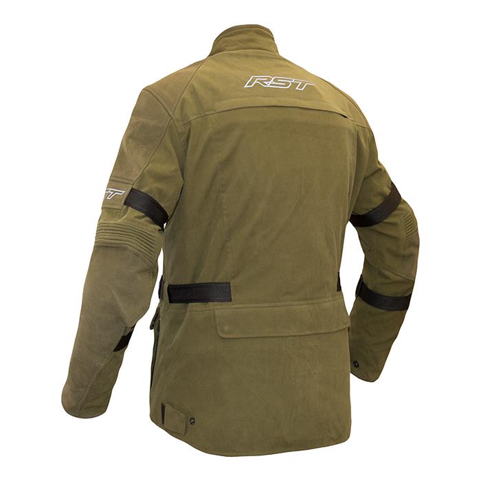 Jacket RST Raid Textile Military Green - Image 2