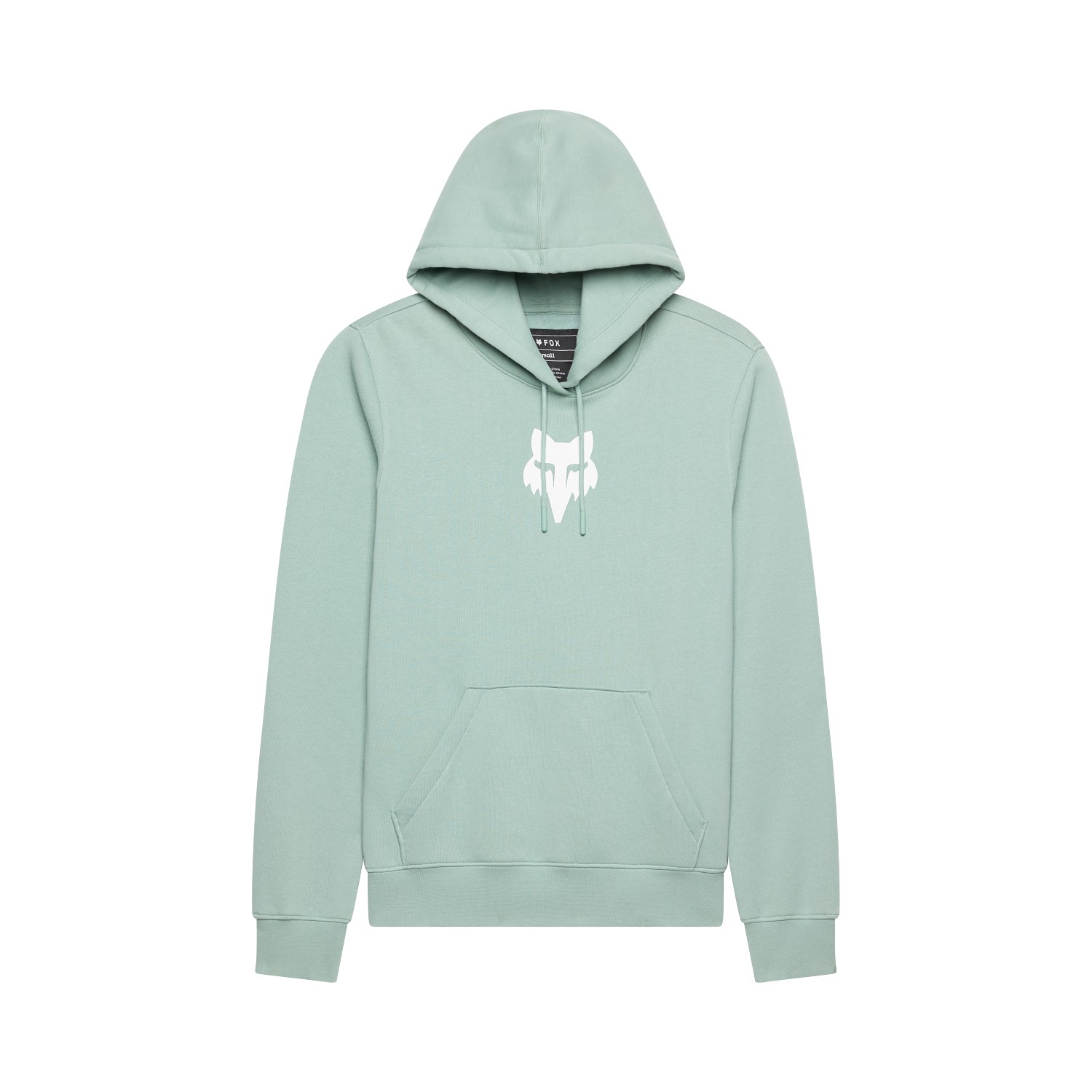 Fox Head Fleece Pullover Hoodie Ladies Arctic Blue - Image 1