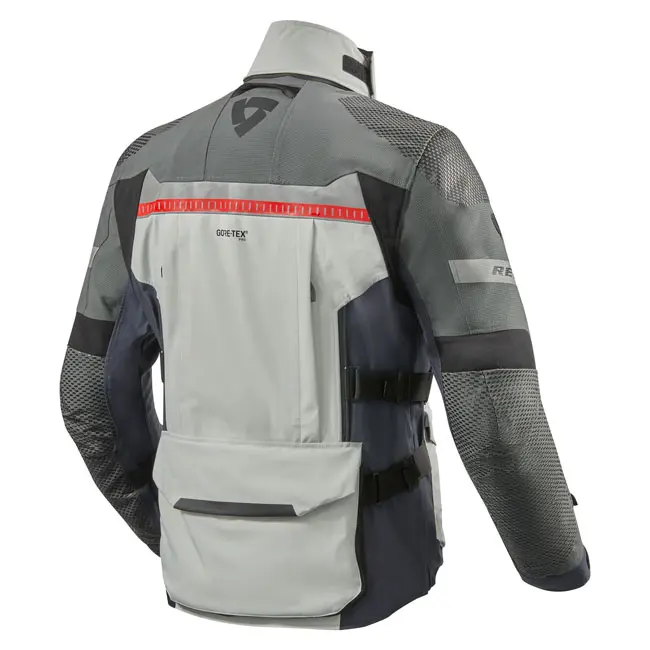 Rev'it Dominator 3 GTX Road Jacket Silver/Blue