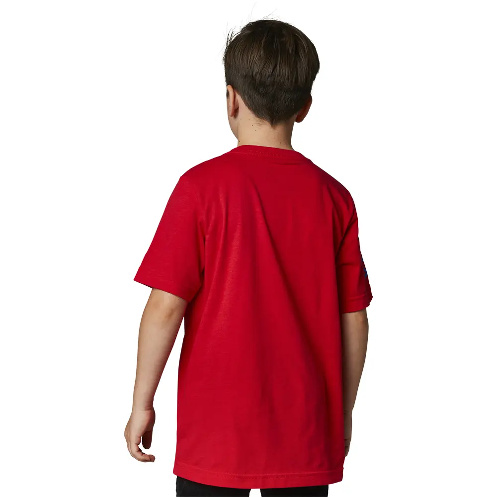 Fox Skew Tee Youth Flame Red