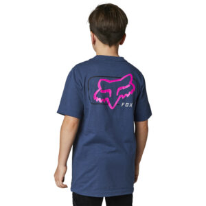 Fox Mirer II Tee Youth Dark Indigo - Image 2