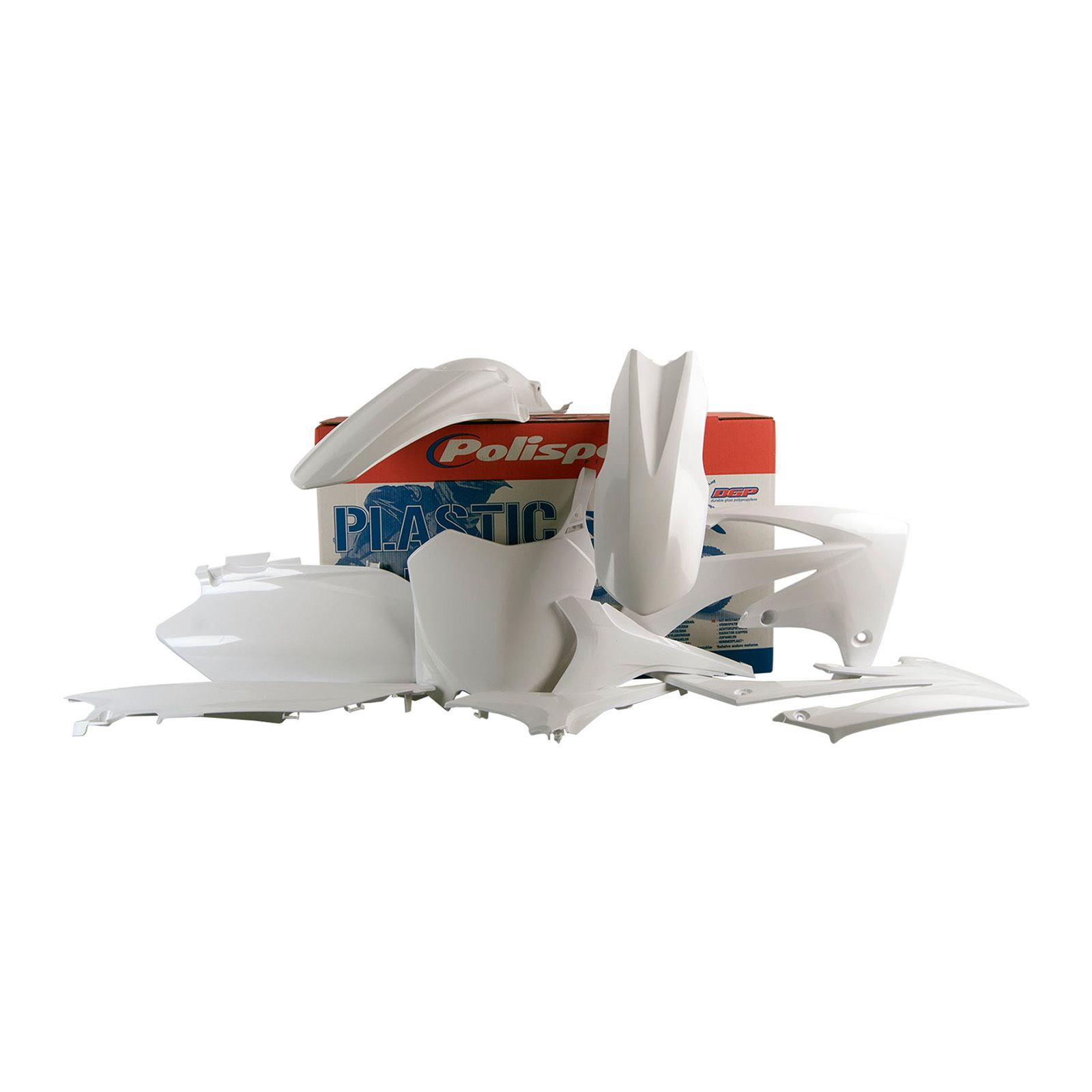 POLISPORT MX KIT HON CRF250R 11-13 CRF450R 11-12 WHITE - Image 1