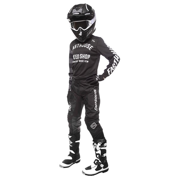 Fasthouse Carbon Eternal Motocross Pants Youth Black - Image 7