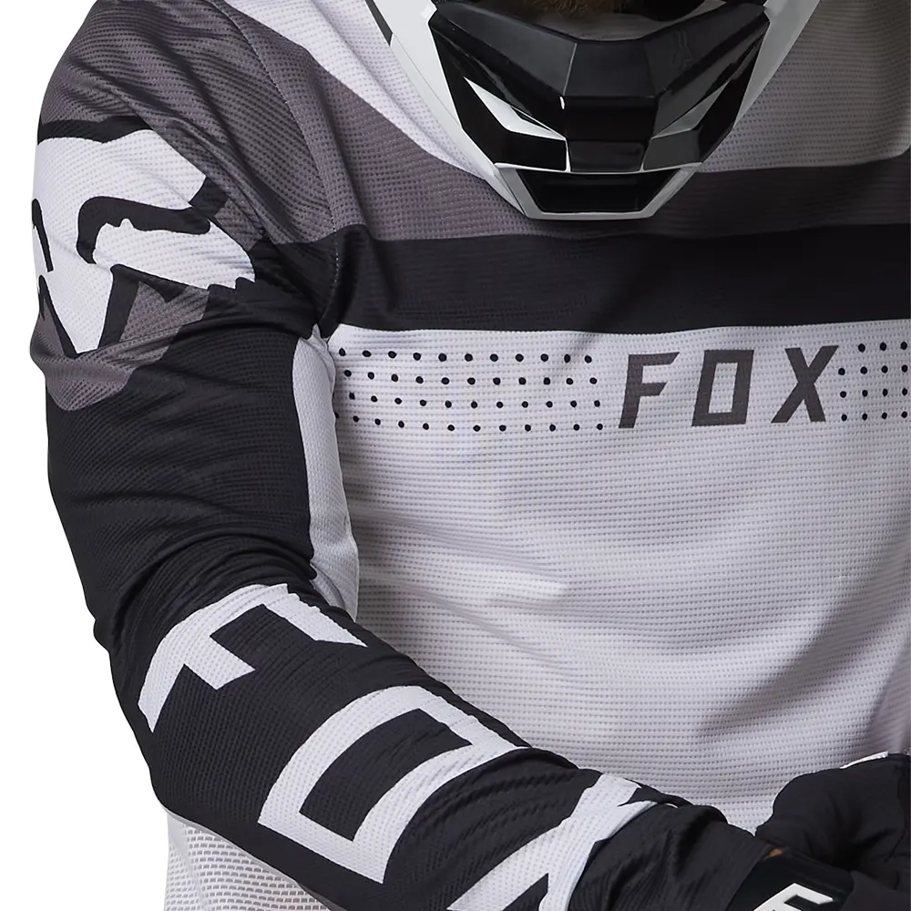 Fox Flexair Efekt Motocross Jeresy Black/White
