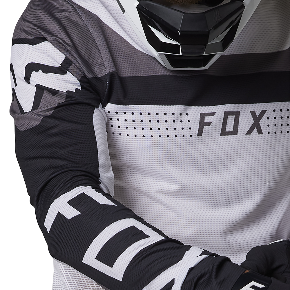 Fox Flexair Efekt Motocross Jeresy Black/White - Image 5