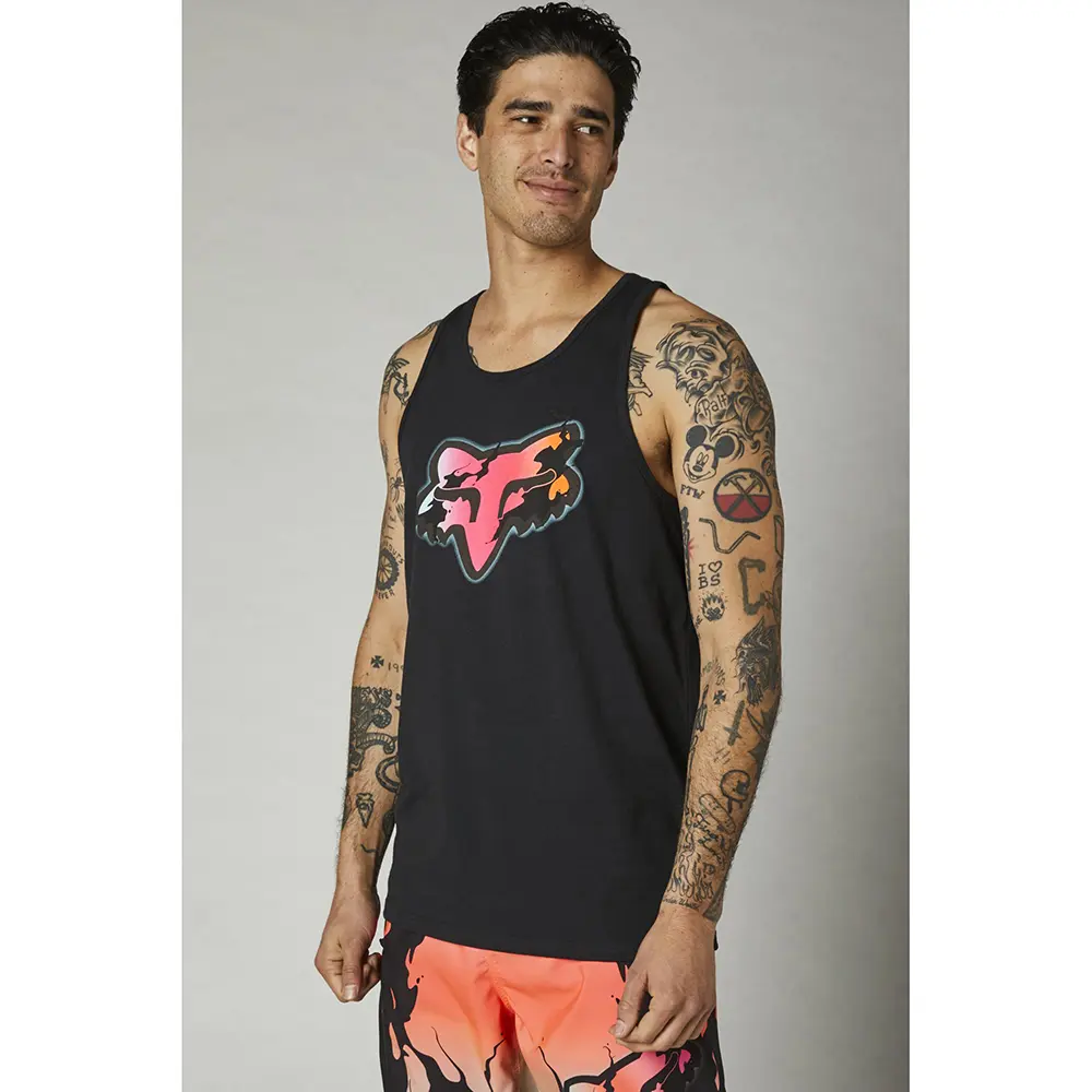 Fox Pyre Tank Top Black