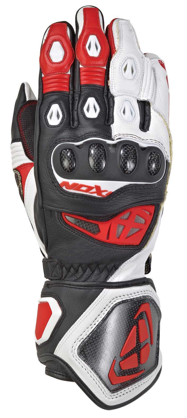 IXON RS GENIUS 2 GLOVE BLK/WHT/RED S - Image 1