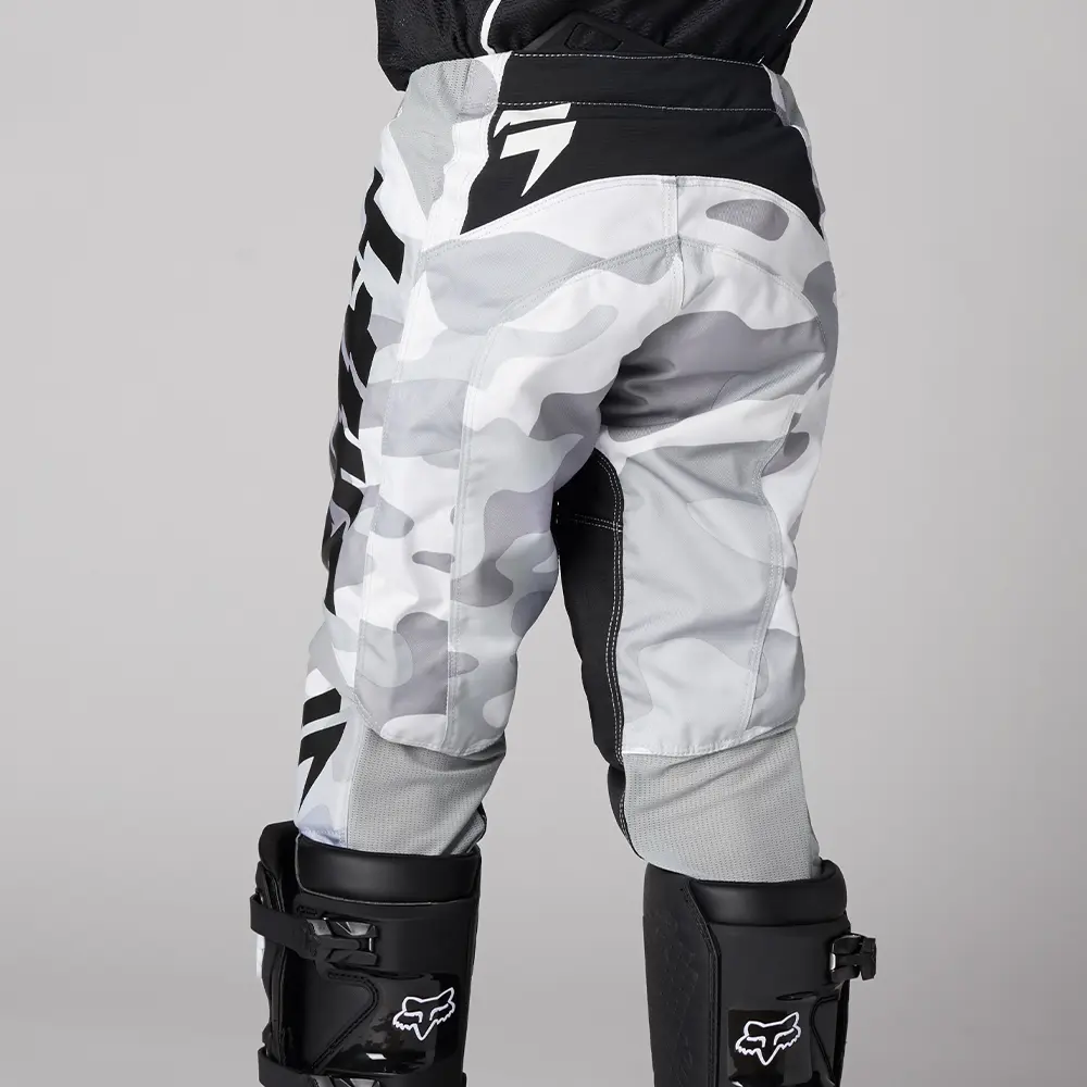 Motocross Pants Shift White Label Youth Black Camo