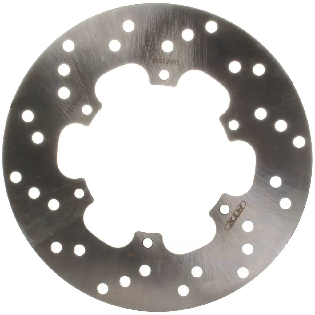 MTX BRAKE DISC SOLID TYPE - FRONT / REAR - INDENT