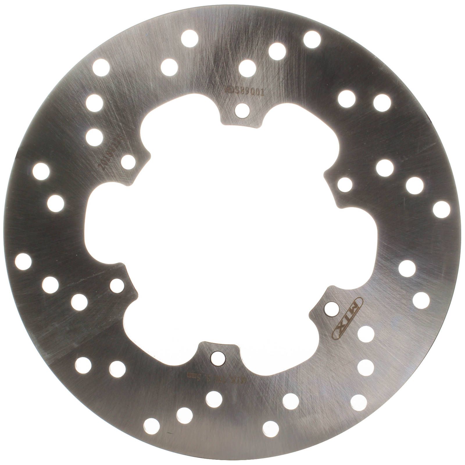 MTX BRAKE DISC SOLID TYPE - FRONT / REAR - INDENT - Image 1