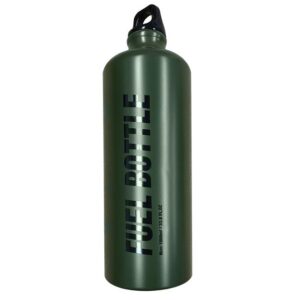 Tech 7 Aluminium Fuel Bottle 1.0L Matt Green - Image 3