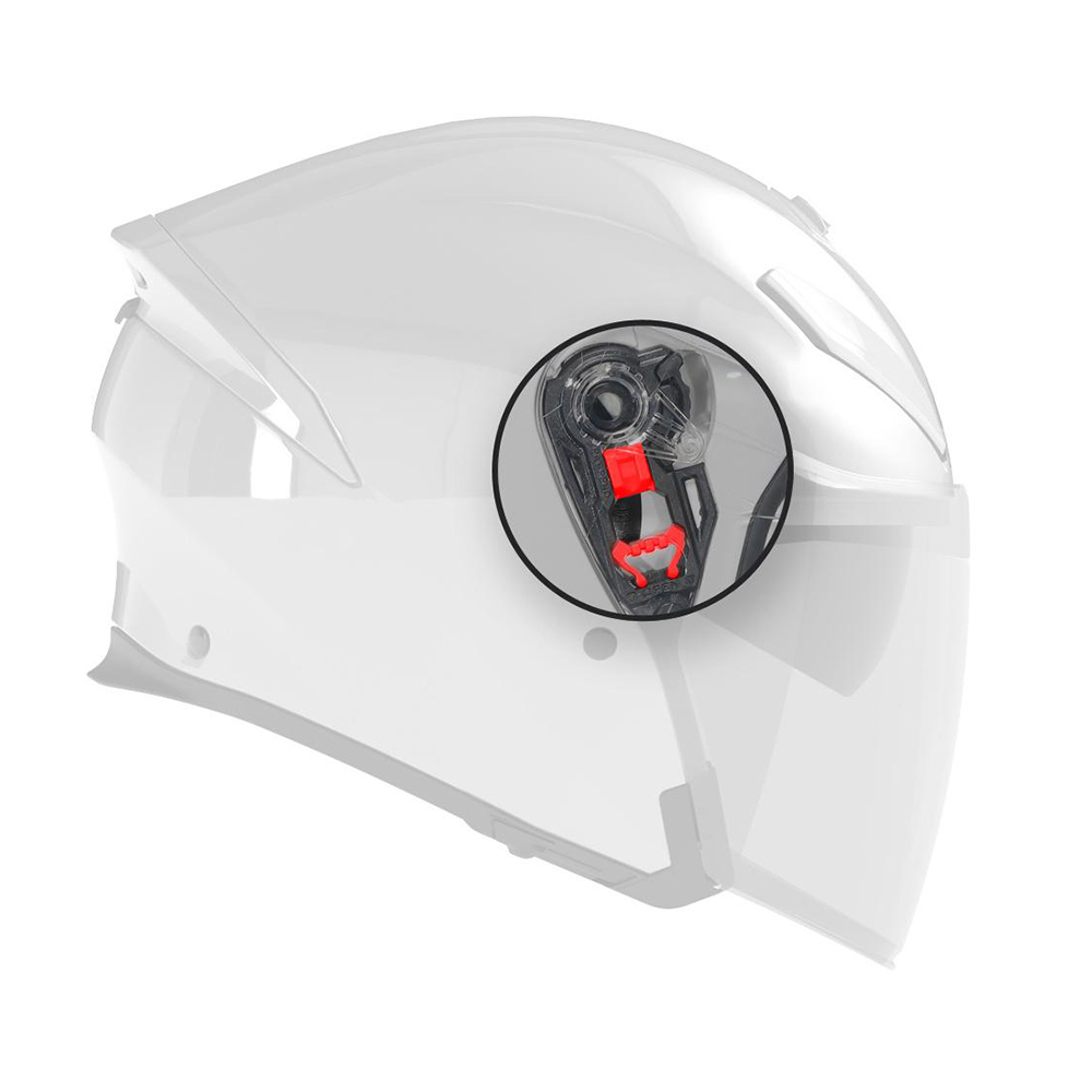 AGV VISOR MECHANISM IRIDES [BLACK] NS - Image 1