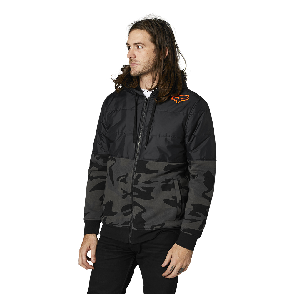 Hoodie Fox Lindon Sasquatch Black Camo - Image 1