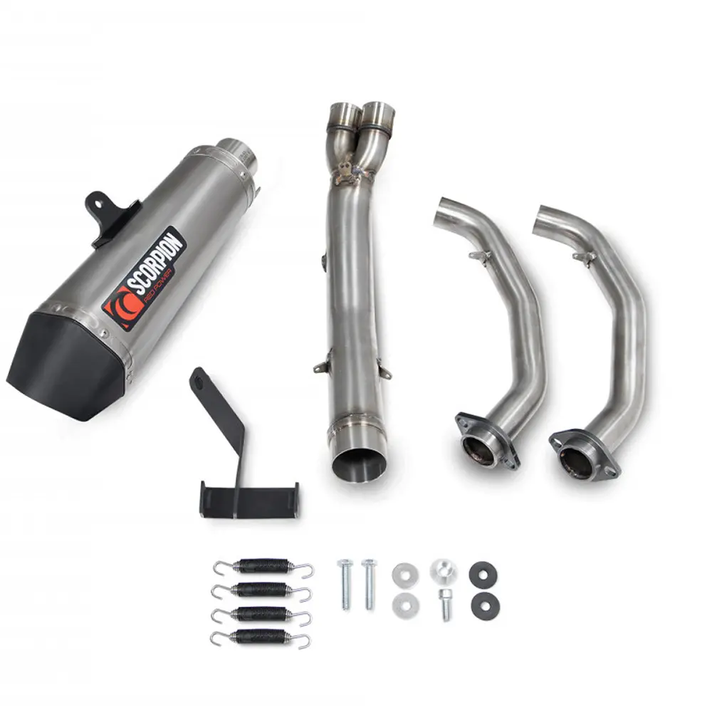 Ninja 650 17- Serket taper Full System Titanium Scorpion