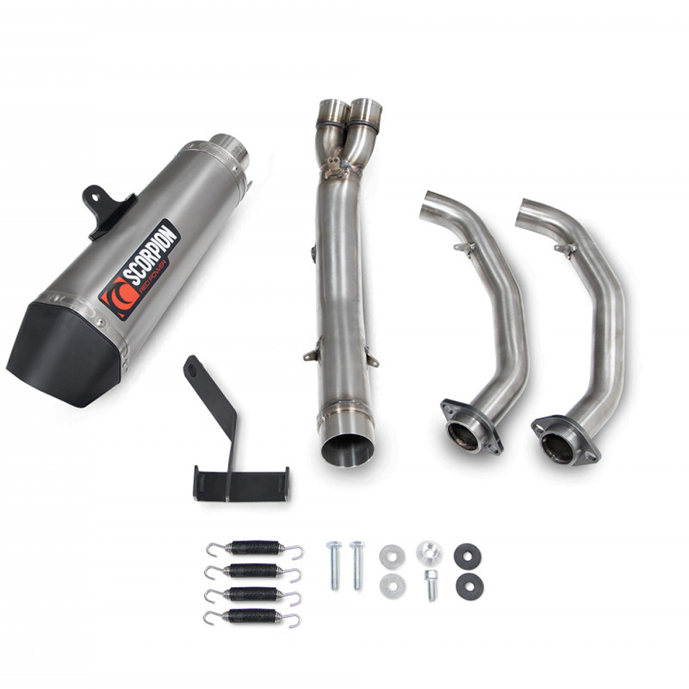 Ninja 650 17- Serket taper Full System Titanium Scorpion - Image 1
