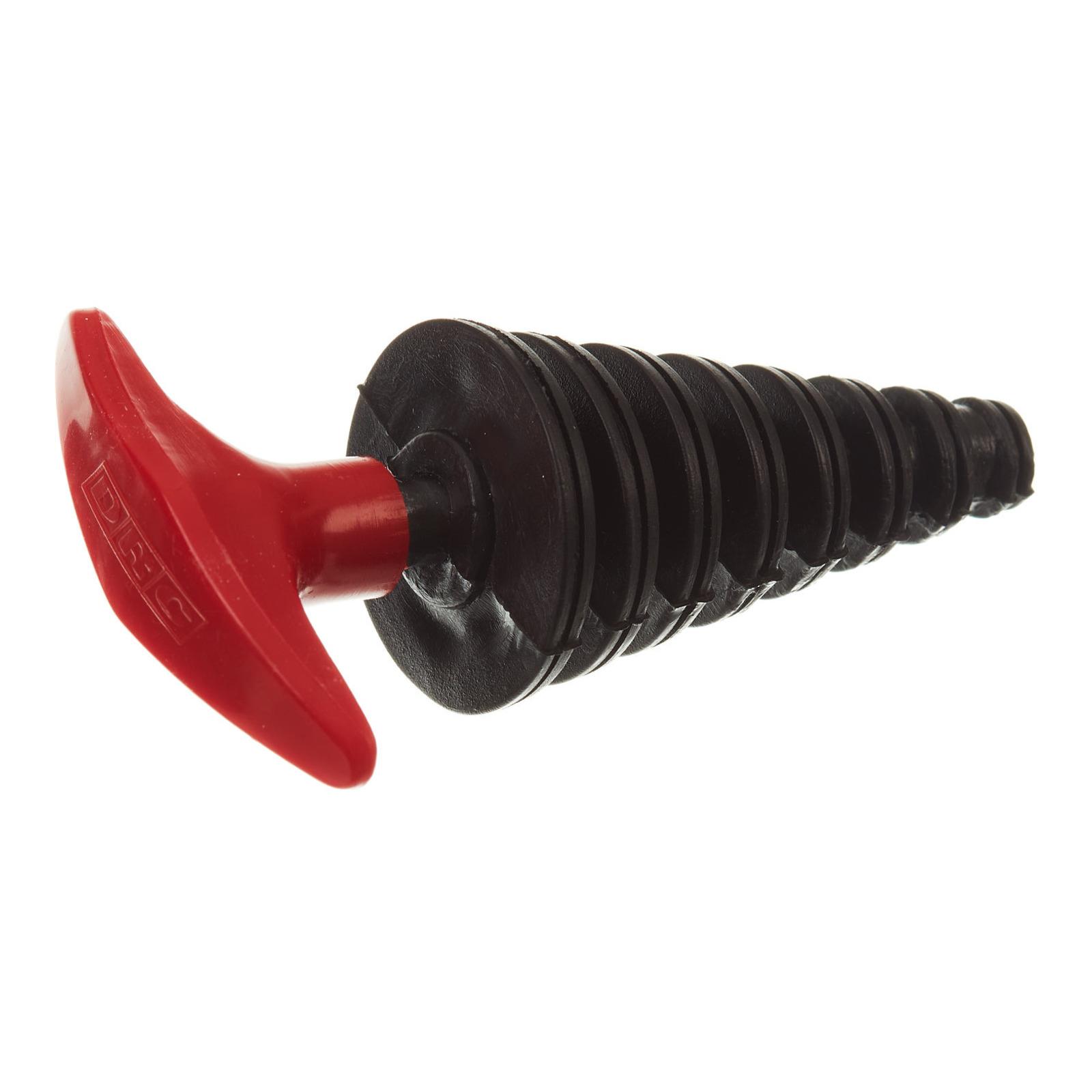 DRC EXHAUST PLUG SML RED - Image 1