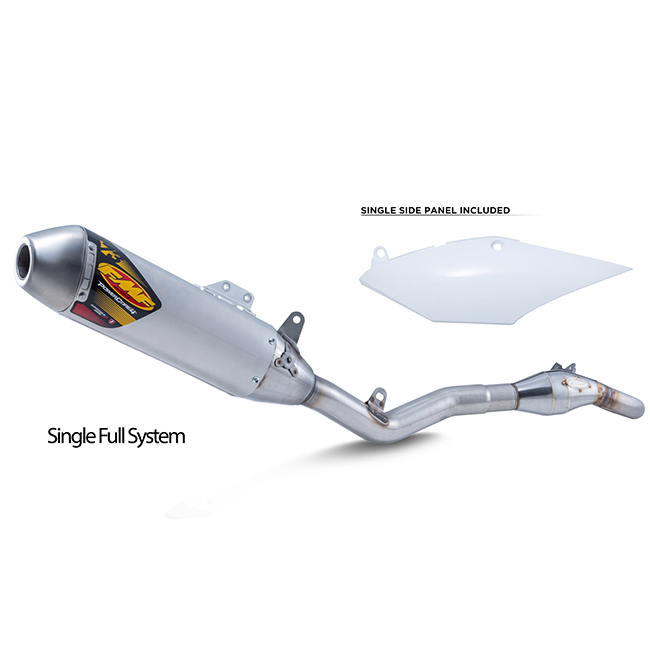 *4.1 S/S Single CRF450R 17-20 System with MBomb Header FMF [] - Image 1