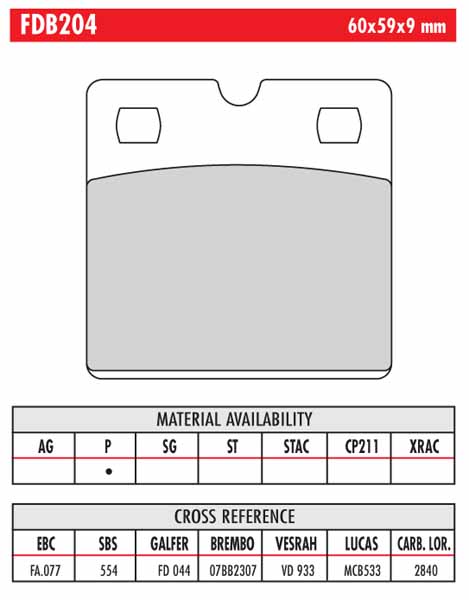 FERODO BRAKE BPADS - Image 17
